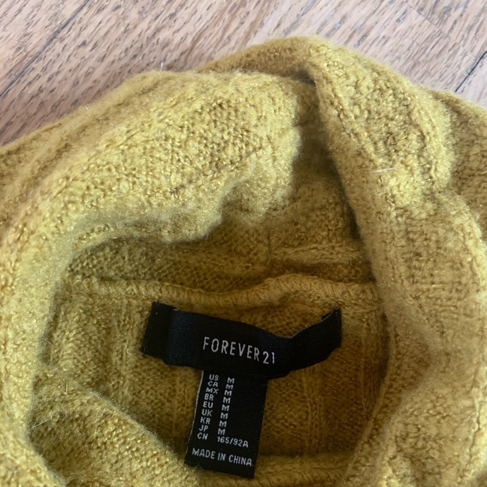 Yellow sweater